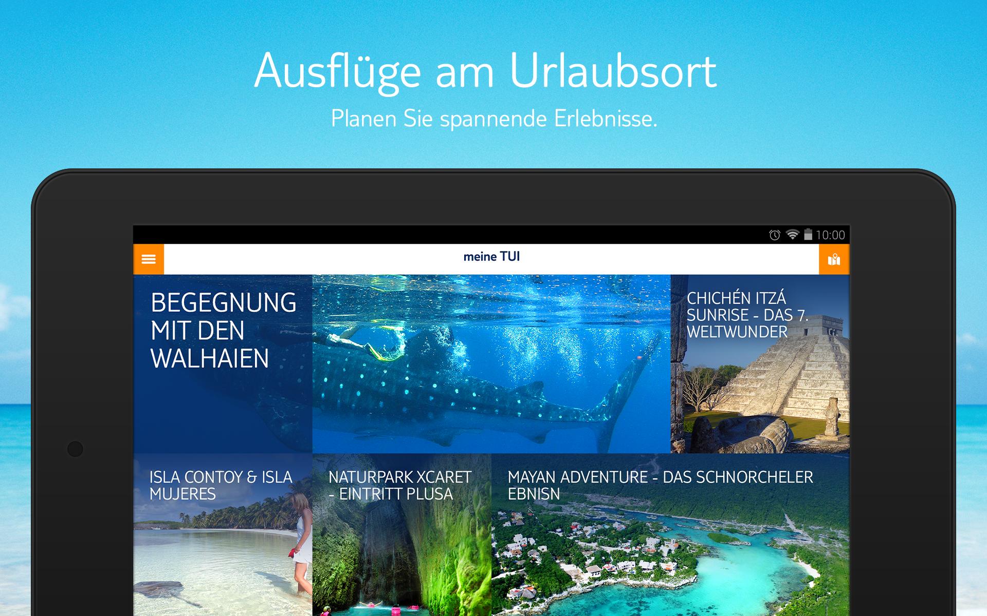 Meine TUI Tablet