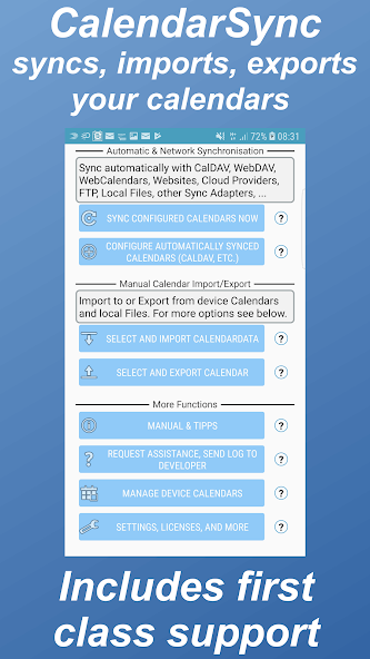 CalendarSync - trial