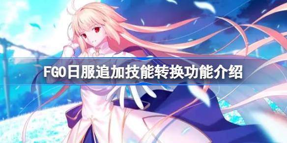 FGO 일본어 서버 소개 추가 기술 전환 기능