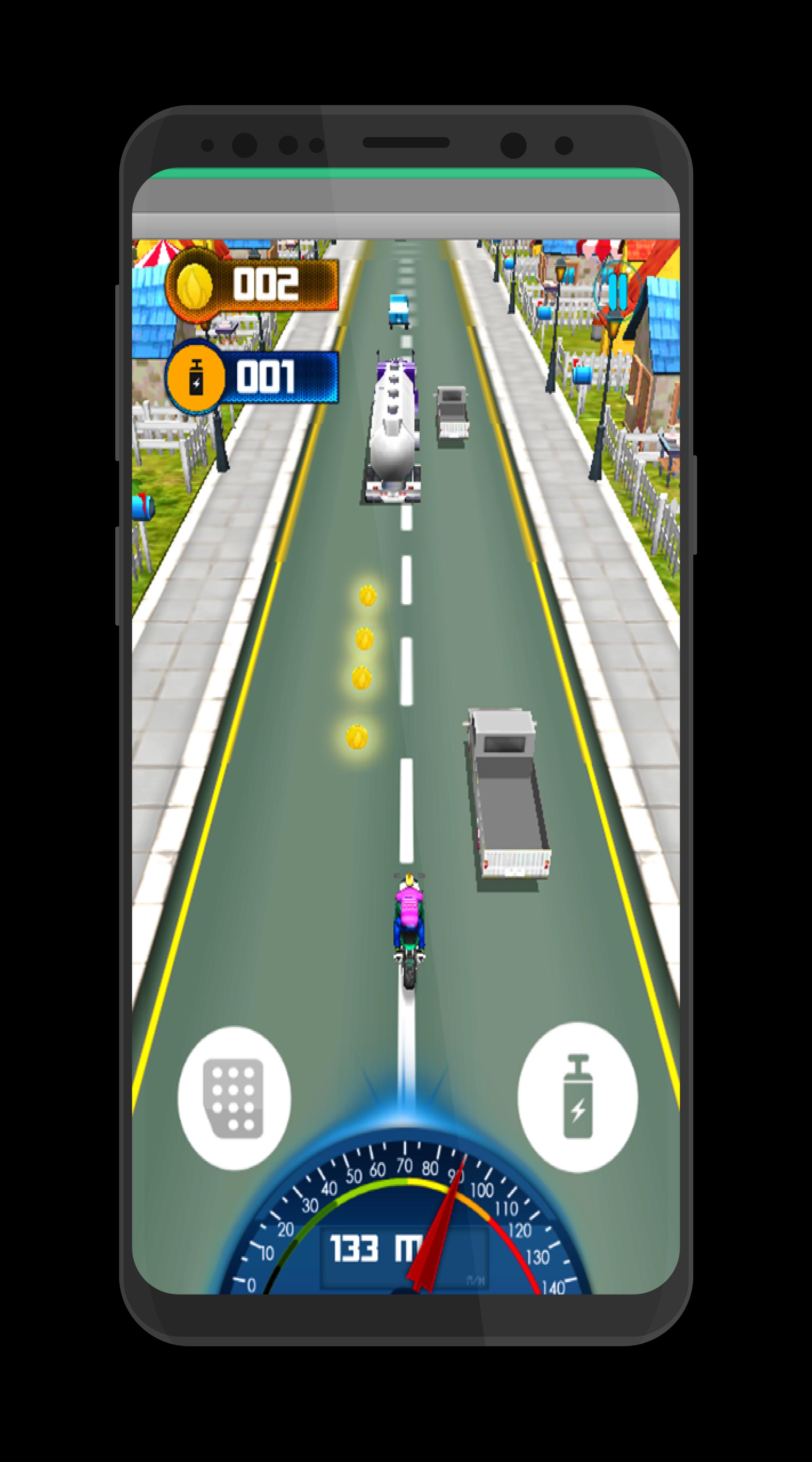Moto rush traffic