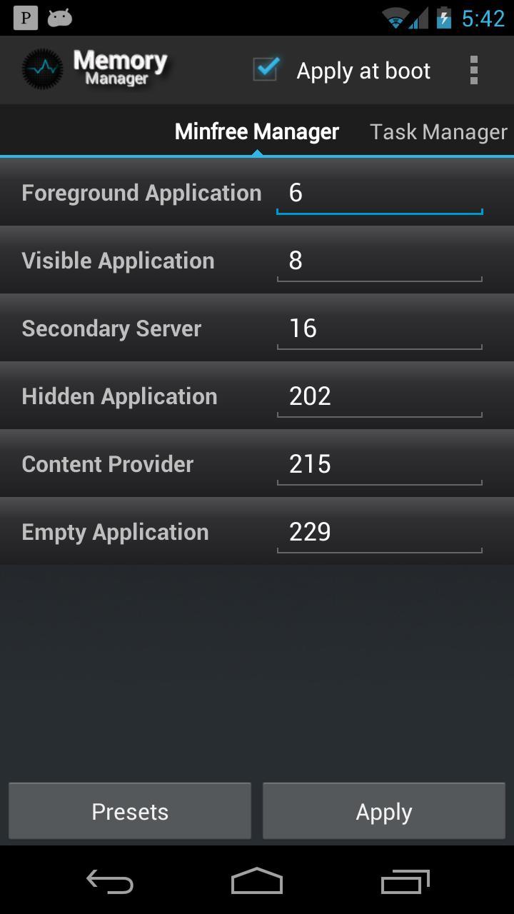 Memory Manager