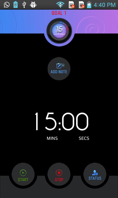 15 Minute Goals