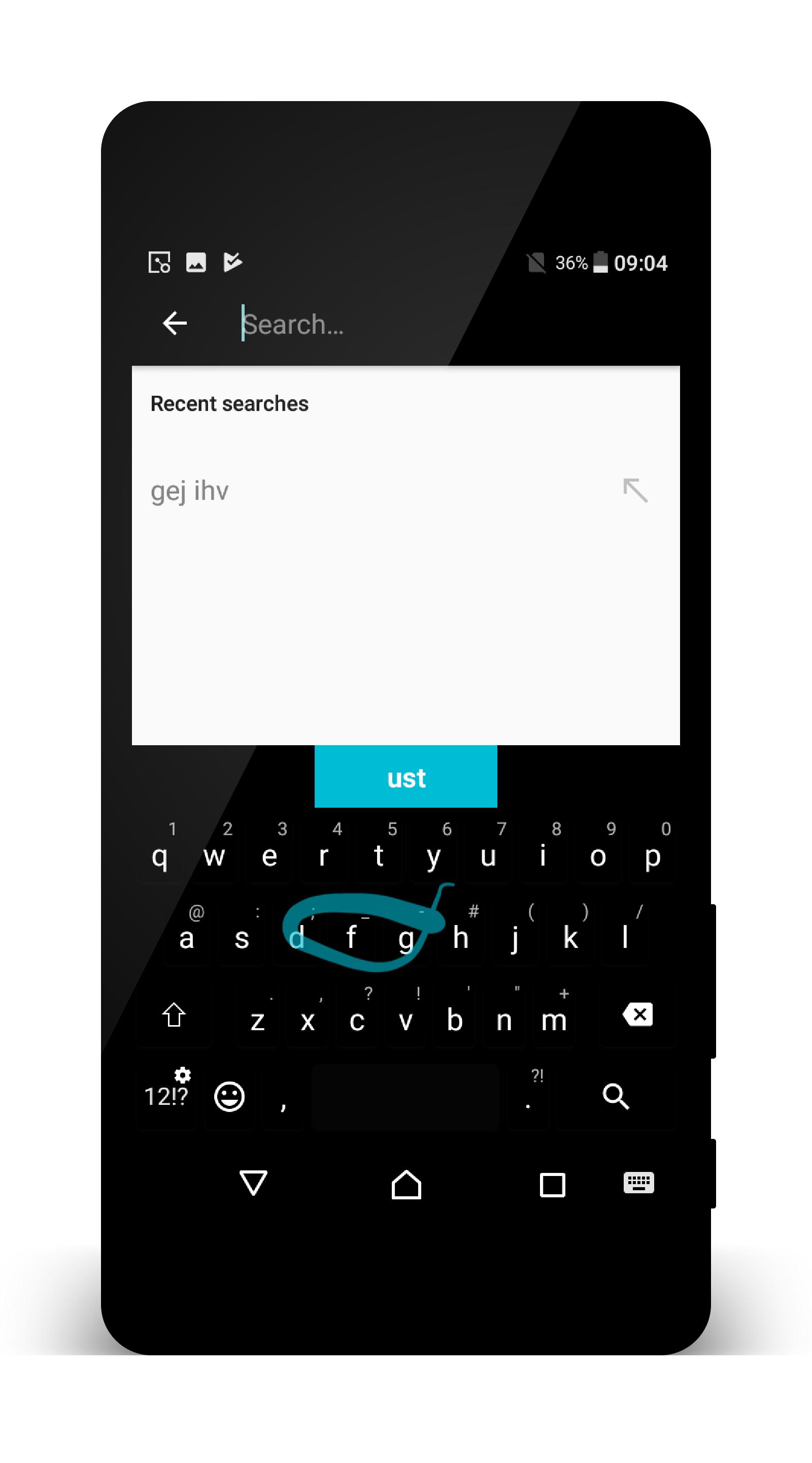 Black - Cyan Theme for Xperia