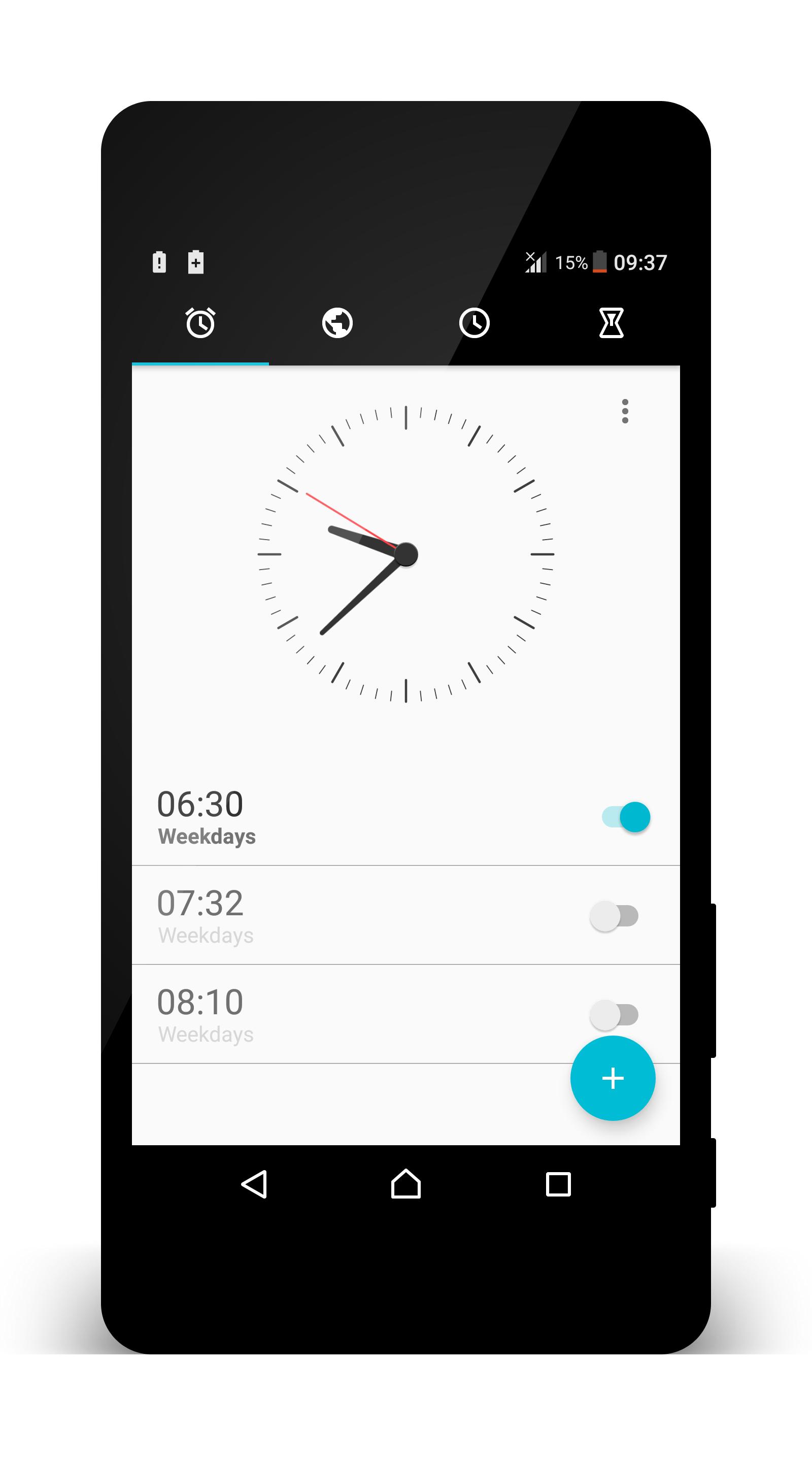 Black - Cyan Theme for Xperia