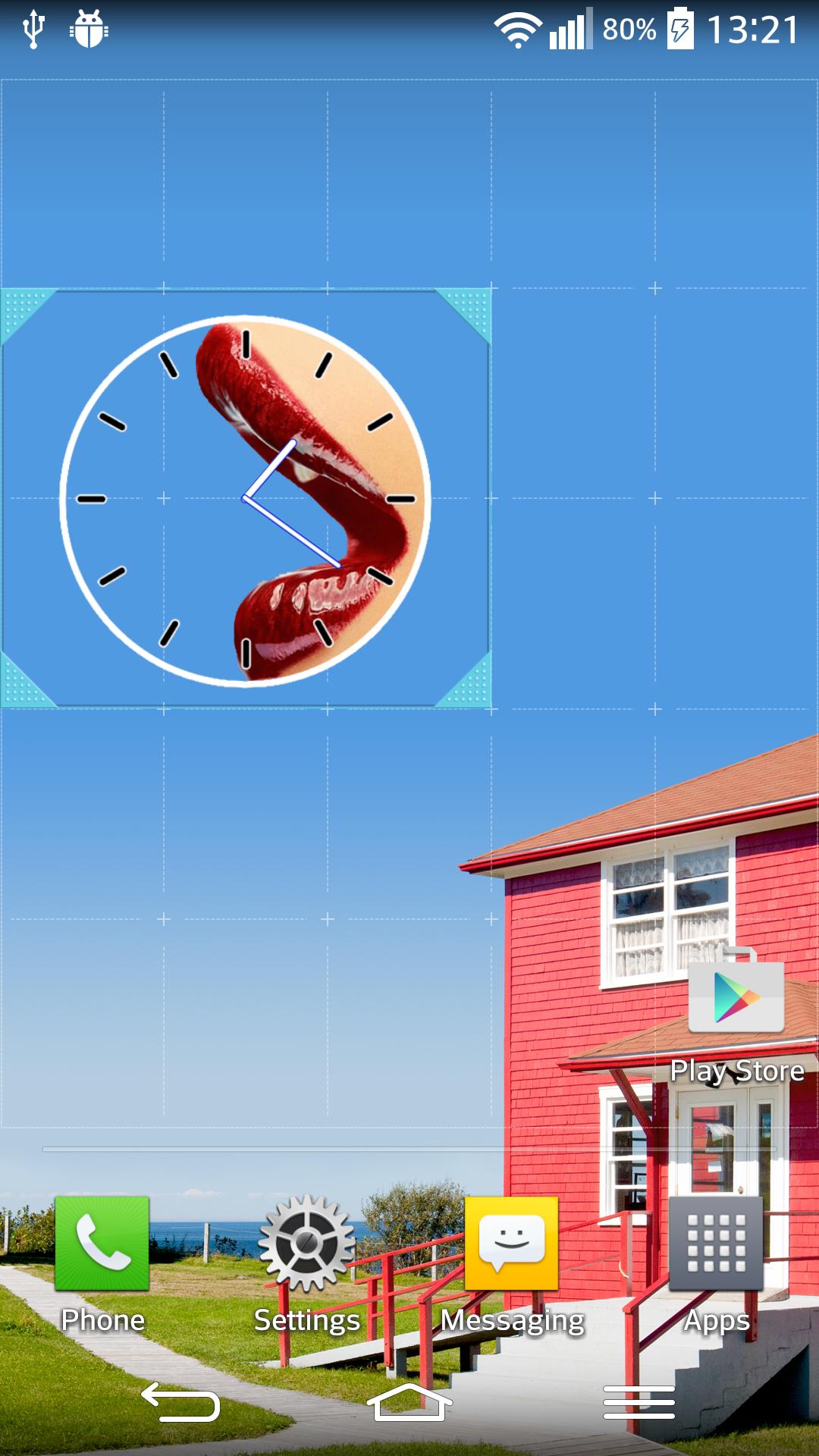 Red Lips Widget