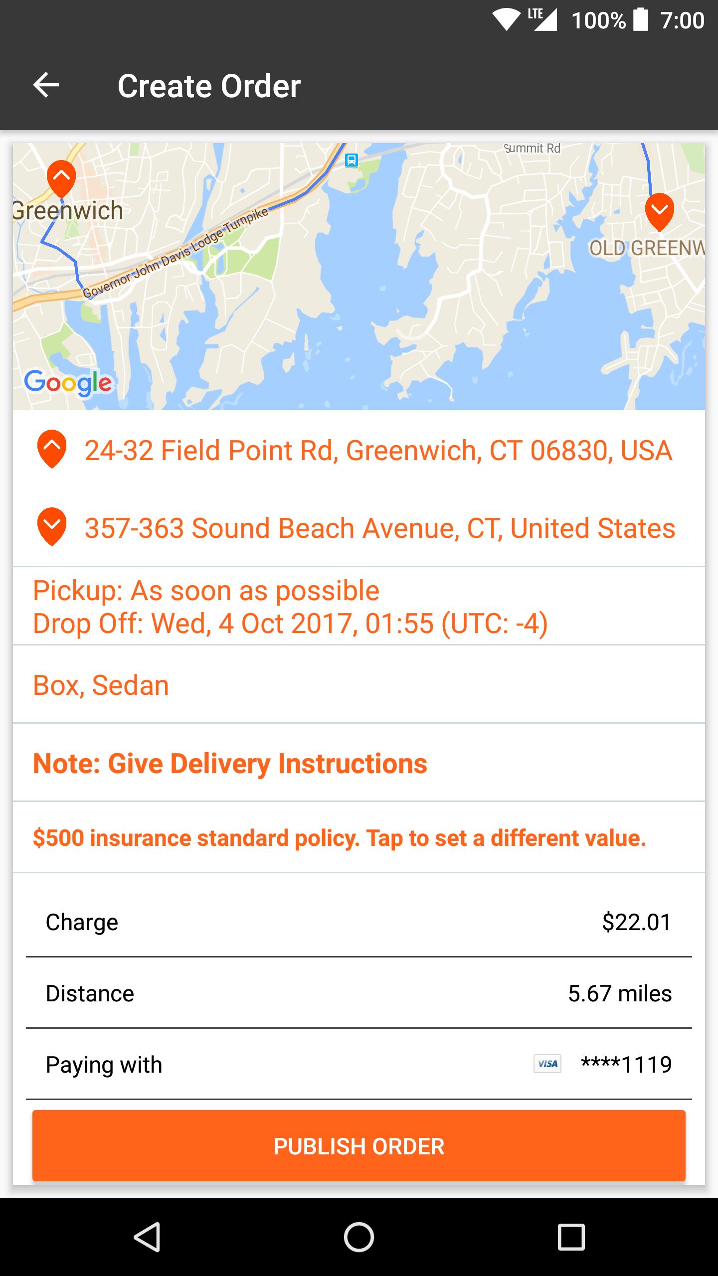 point pickup
