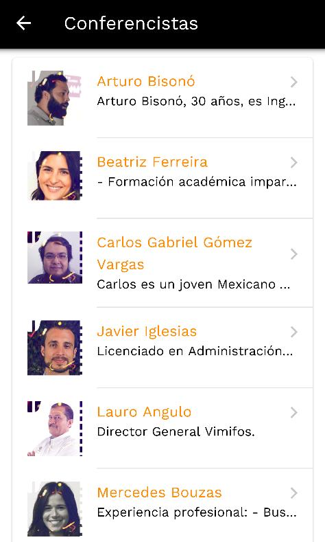 VIMIFOS Eventos