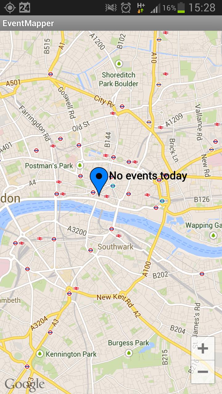 Social Event Mapper