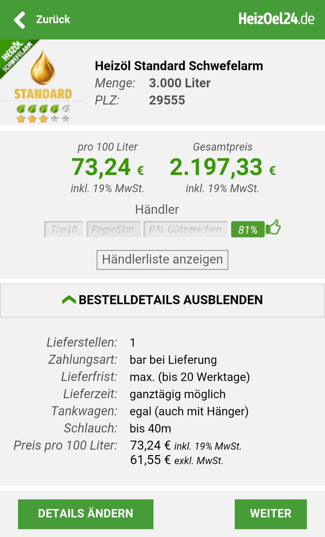 [veraltet] - HeizOel24