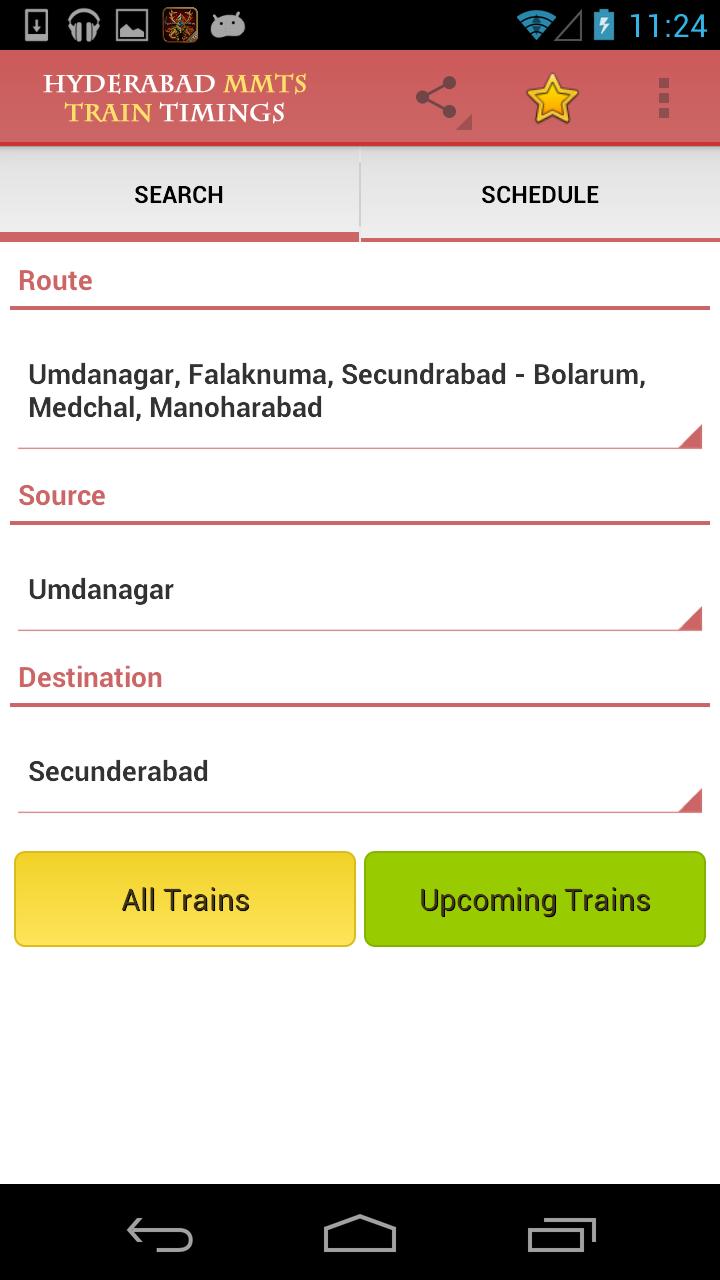 Hyderabad MMTS Train Timings