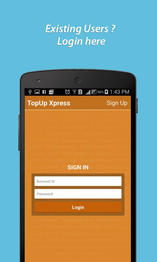 Top Up Xpress Recharge Service