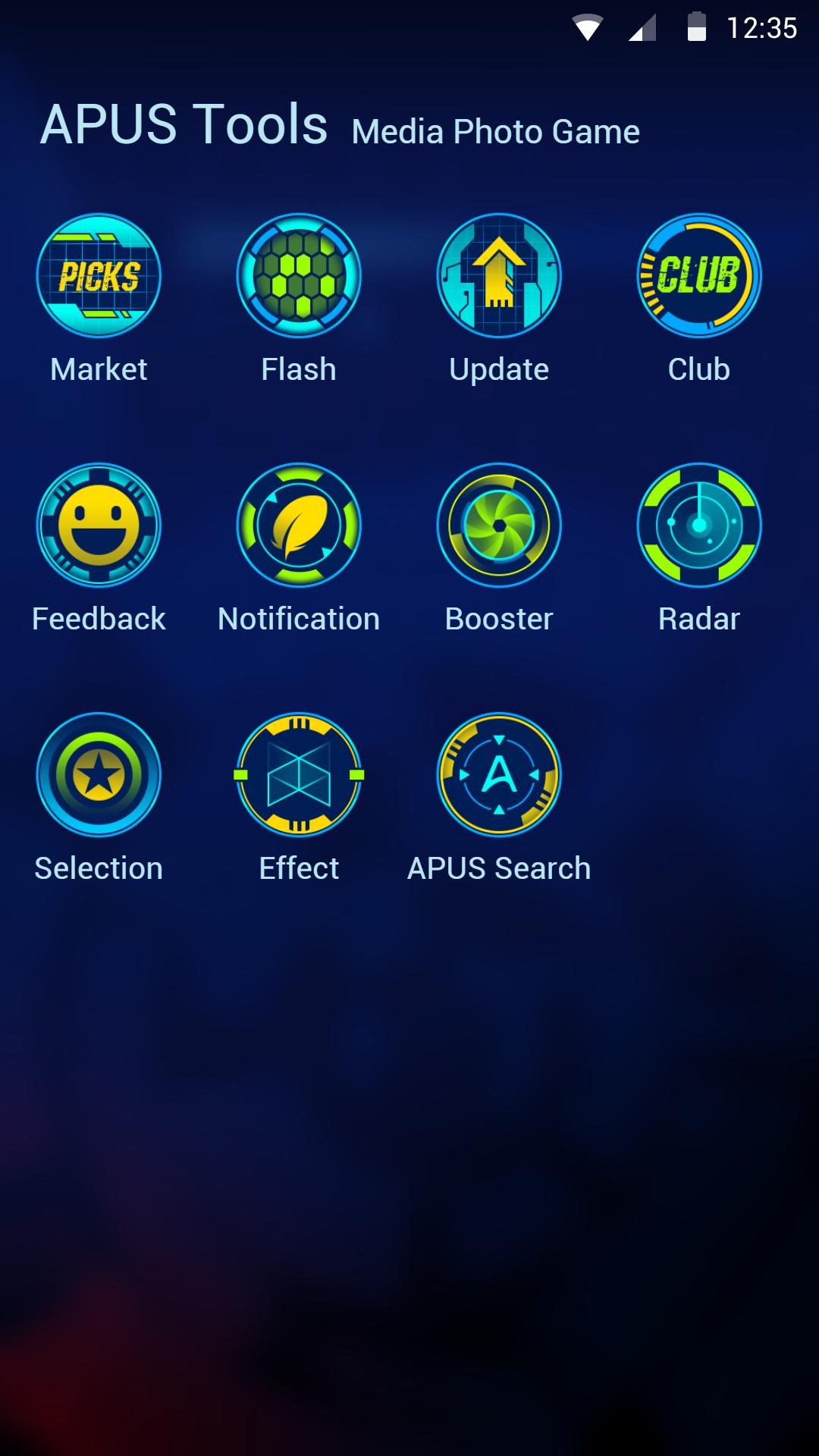 New Horizons theme for APUS