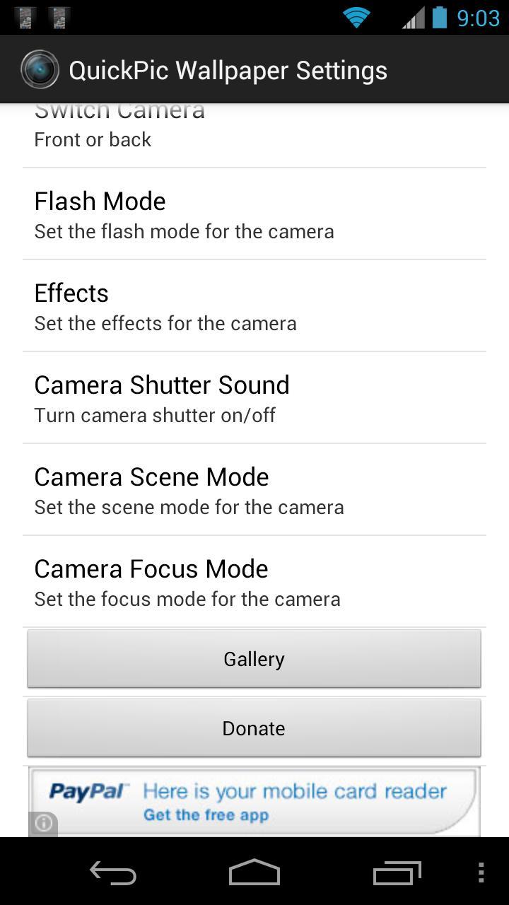 QuickPic Live Wallpaper