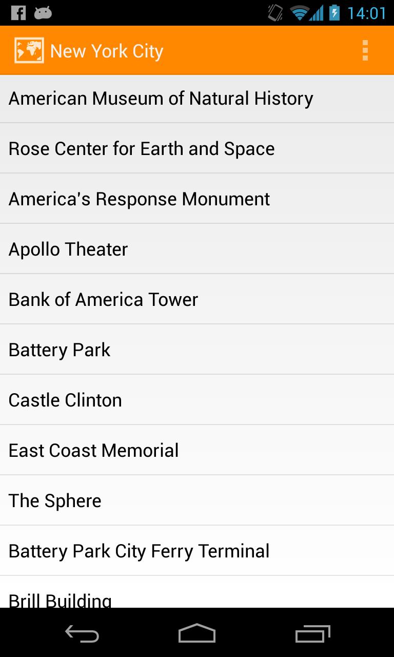 FadingActionBar Demo