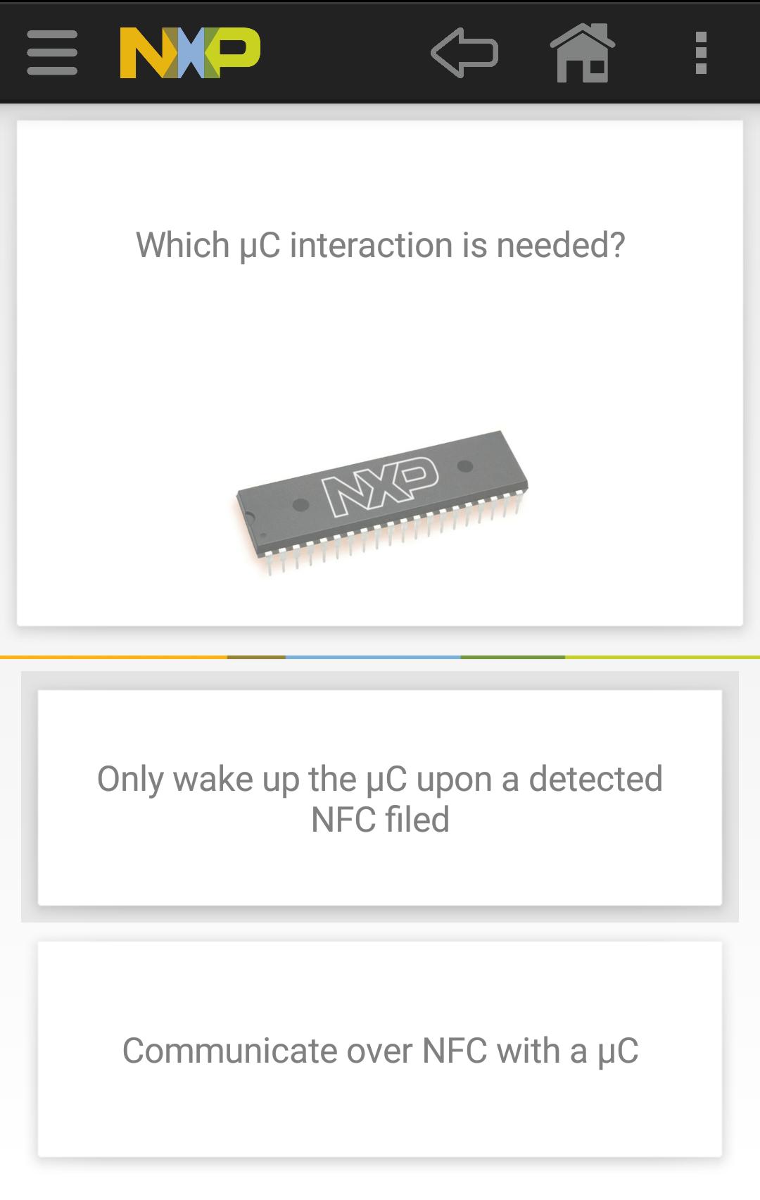 NFC Product Selection