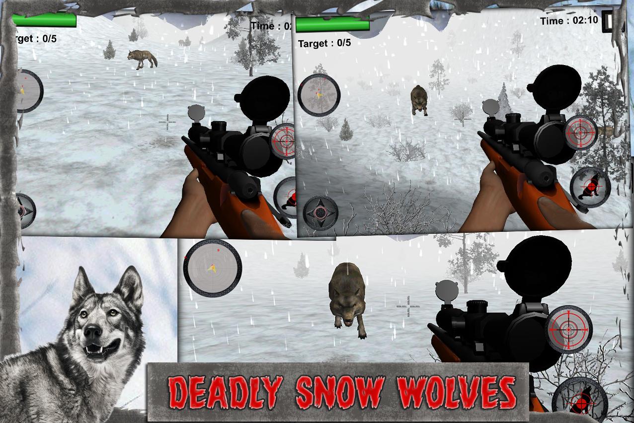 Ultimate Snow Wolf Hunter : Modern Combat Sniper