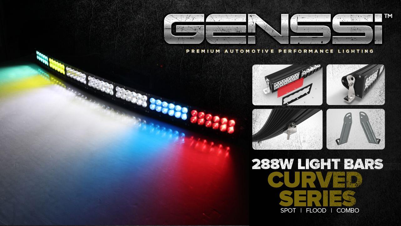 GENSSI LED LIGHT BARS