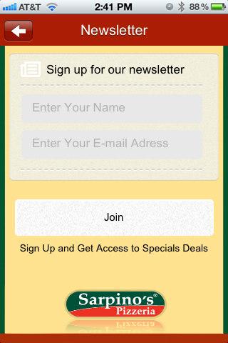 Sarpinos Pizza