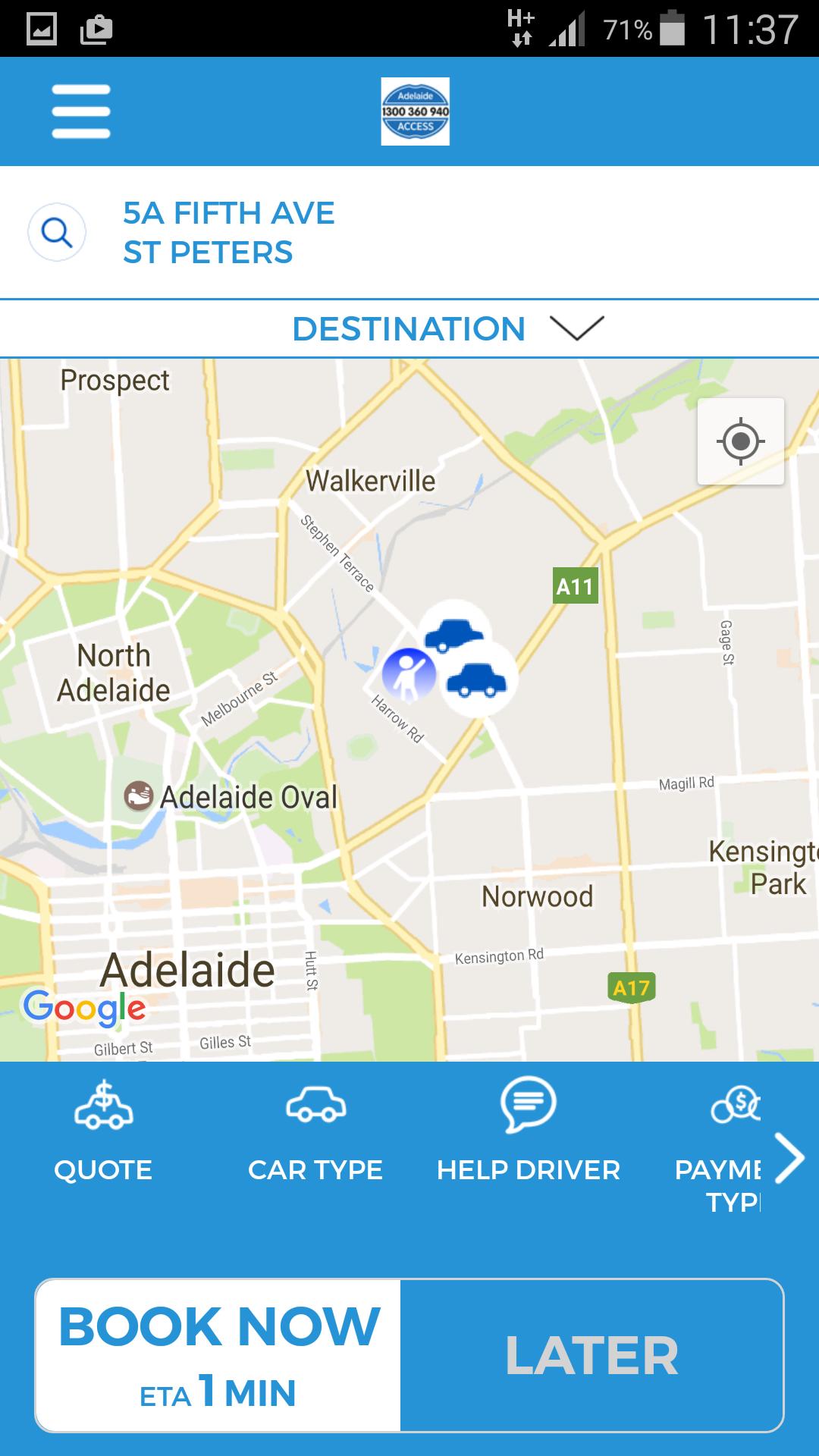 Adelaide Access Taxis