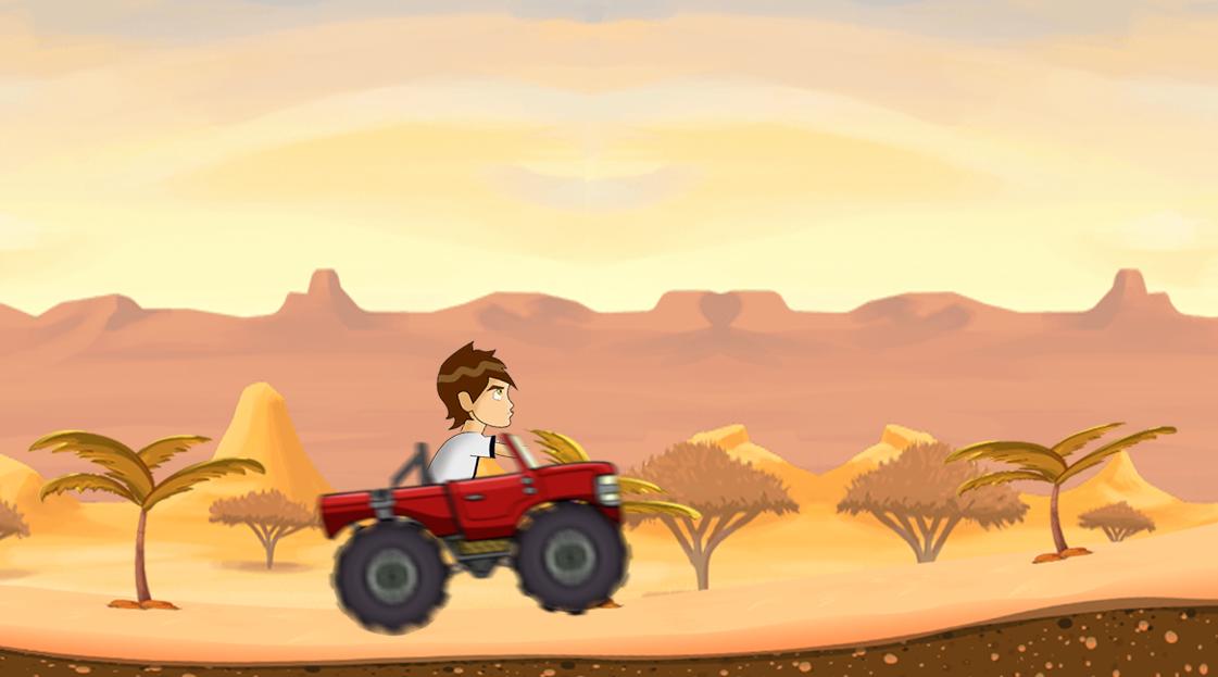 ben desert kart race