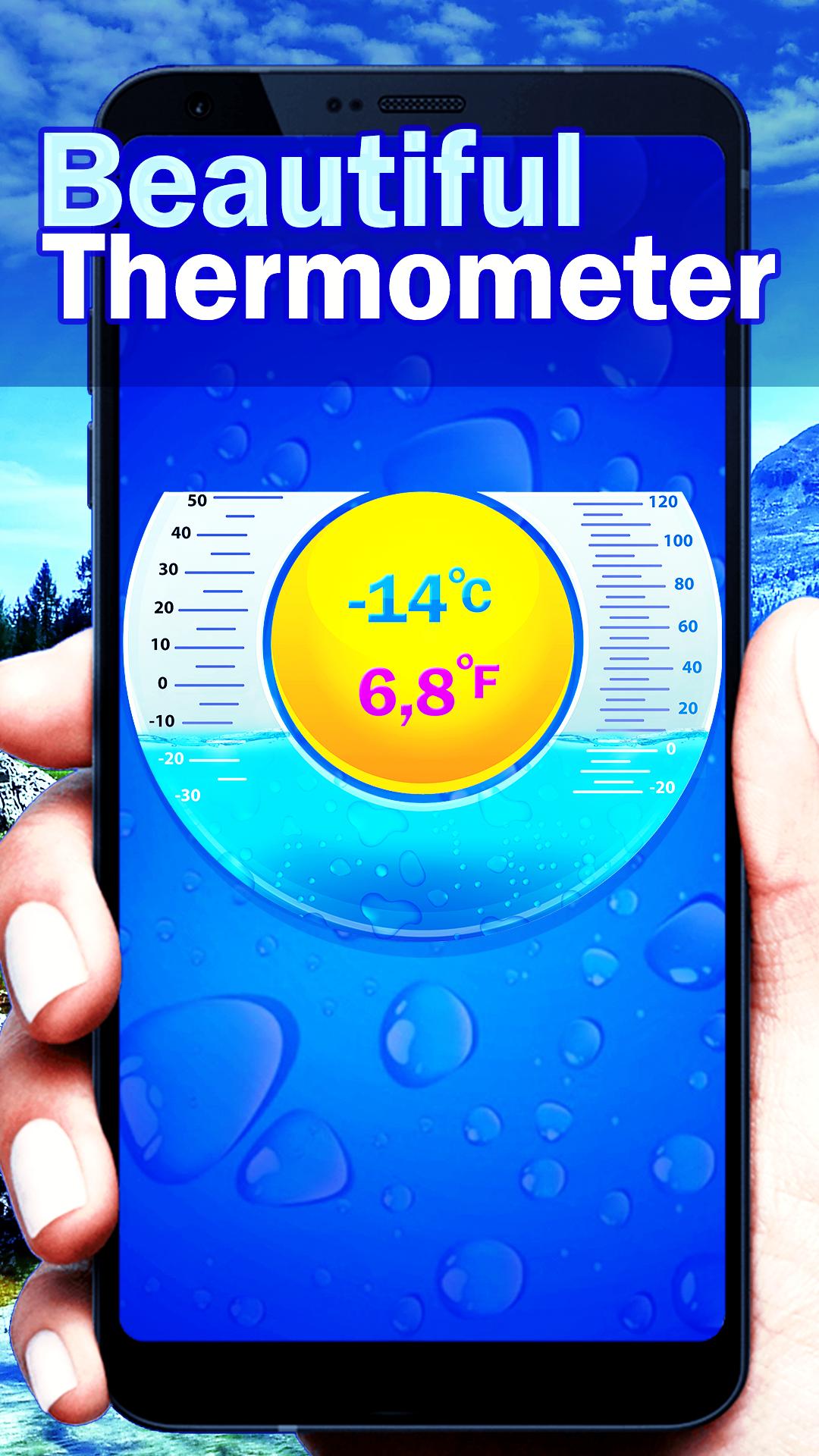 Ambient thermometer in phone