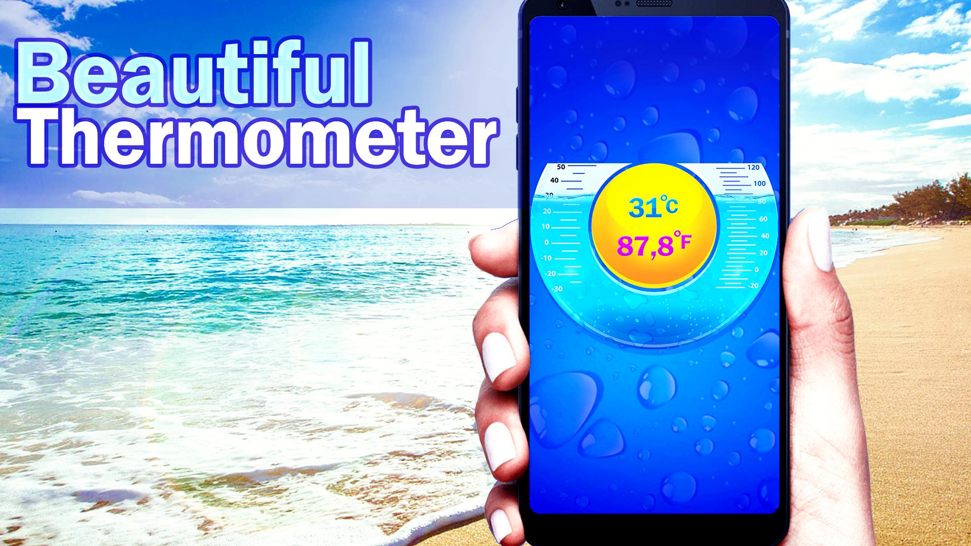 Ambient thermometer in phone