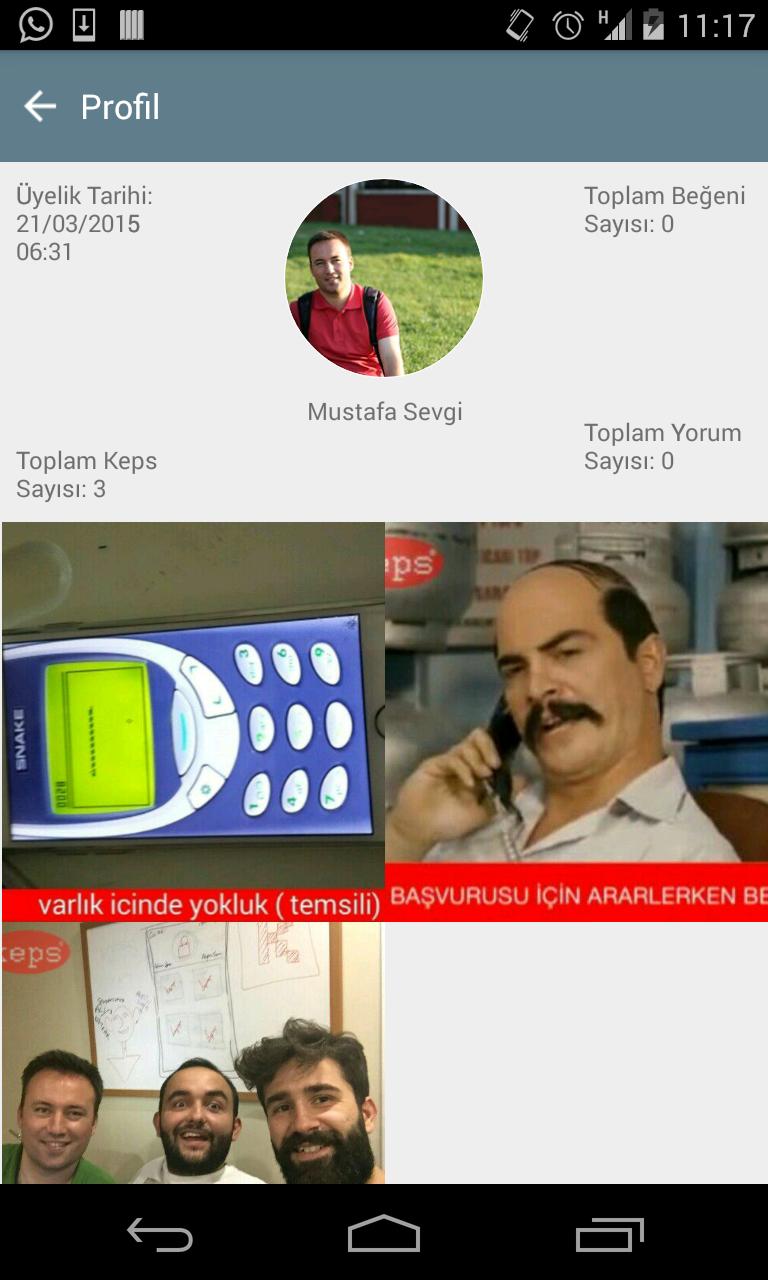 KEPS - Sosyal Caps Platformu