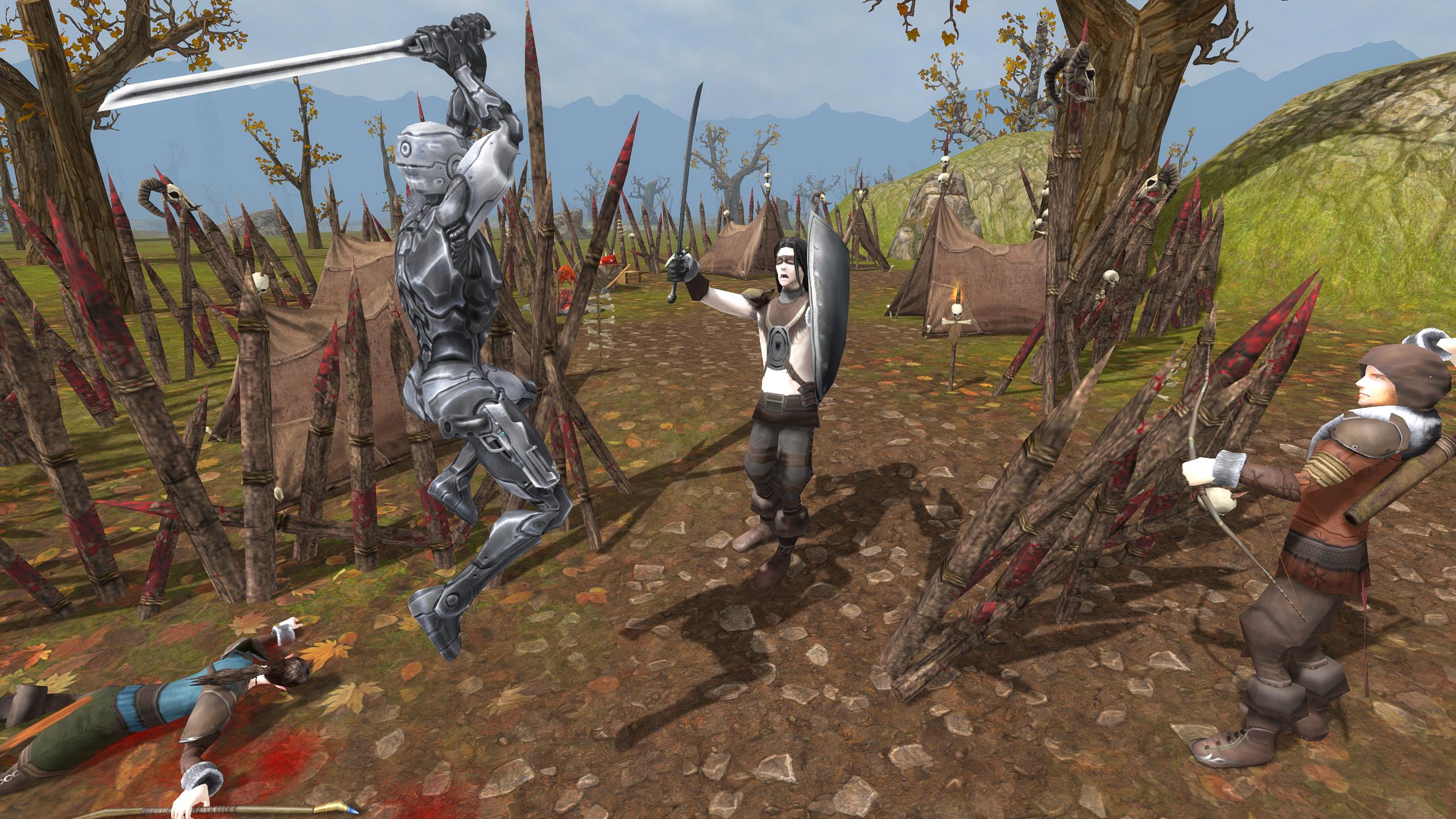 Cyborg Warrior Open World RPG