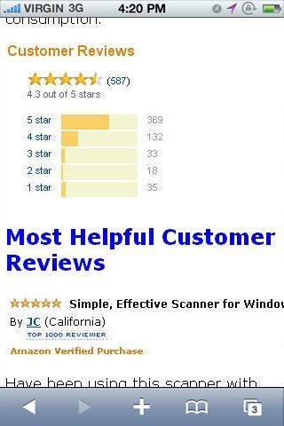 Color Scanner 4507B002 Reviews