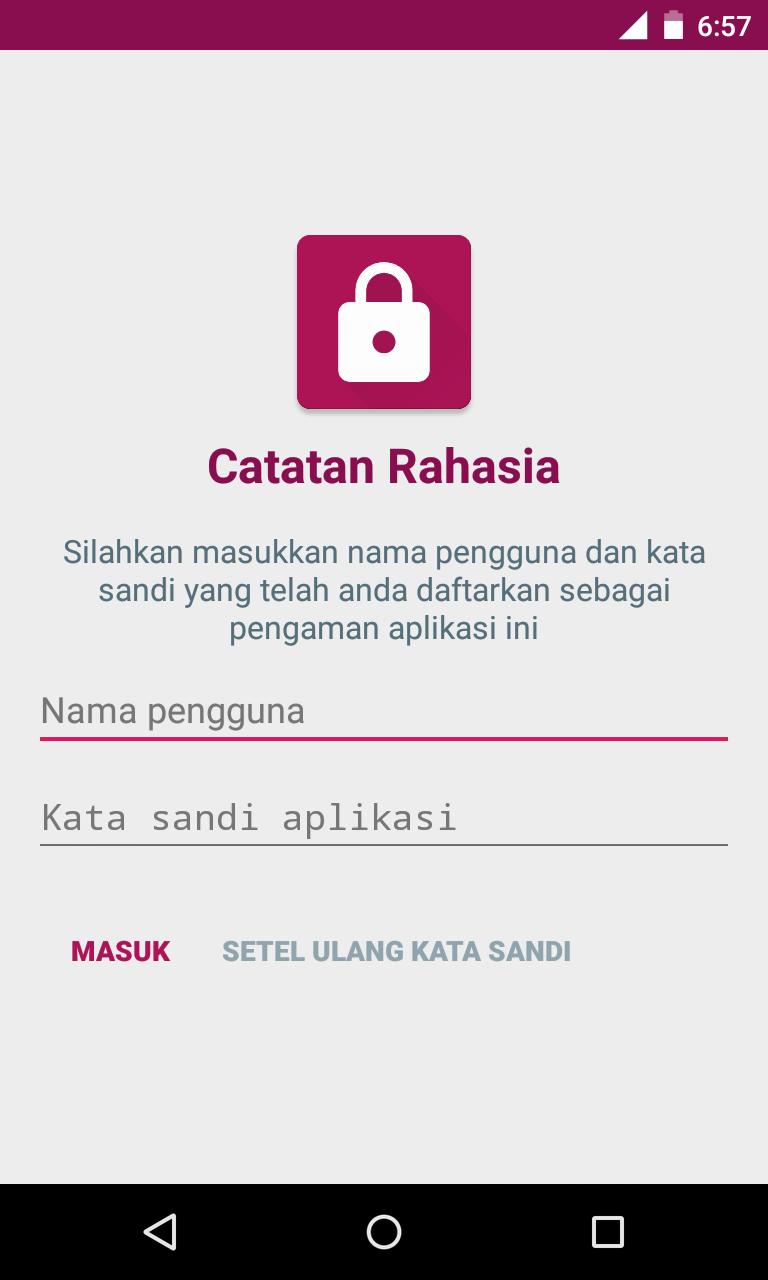 Catatan Rahasia