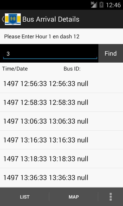 HSR Bus Hour Retriever