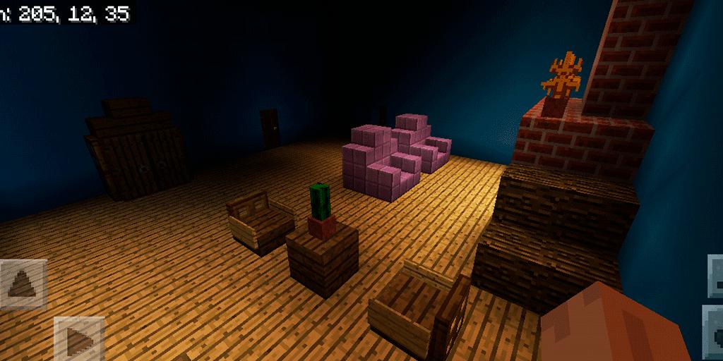 Hello Neighbor New House. Map for MCPE