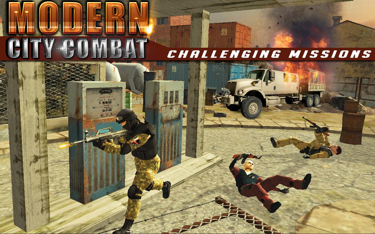 Modern Crime City Combat
