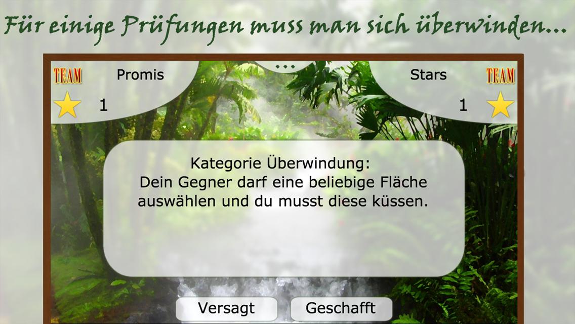 Dschungelcamp Partyspiel 2016