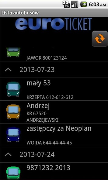 euroTICKET ET Odprawa