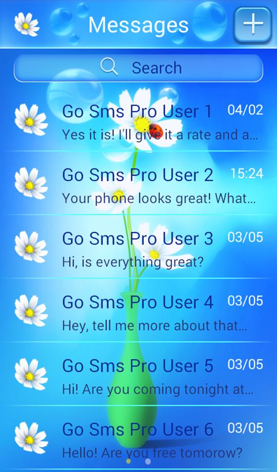 Flower GO SMS