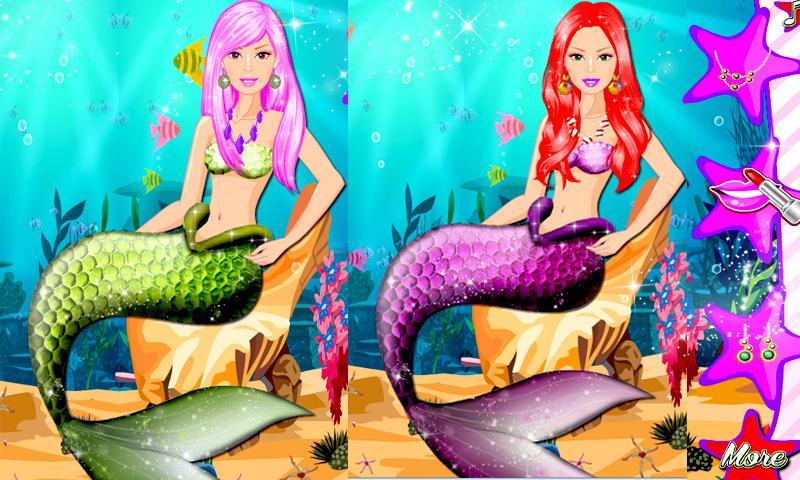 Mermaid Princess Makeover