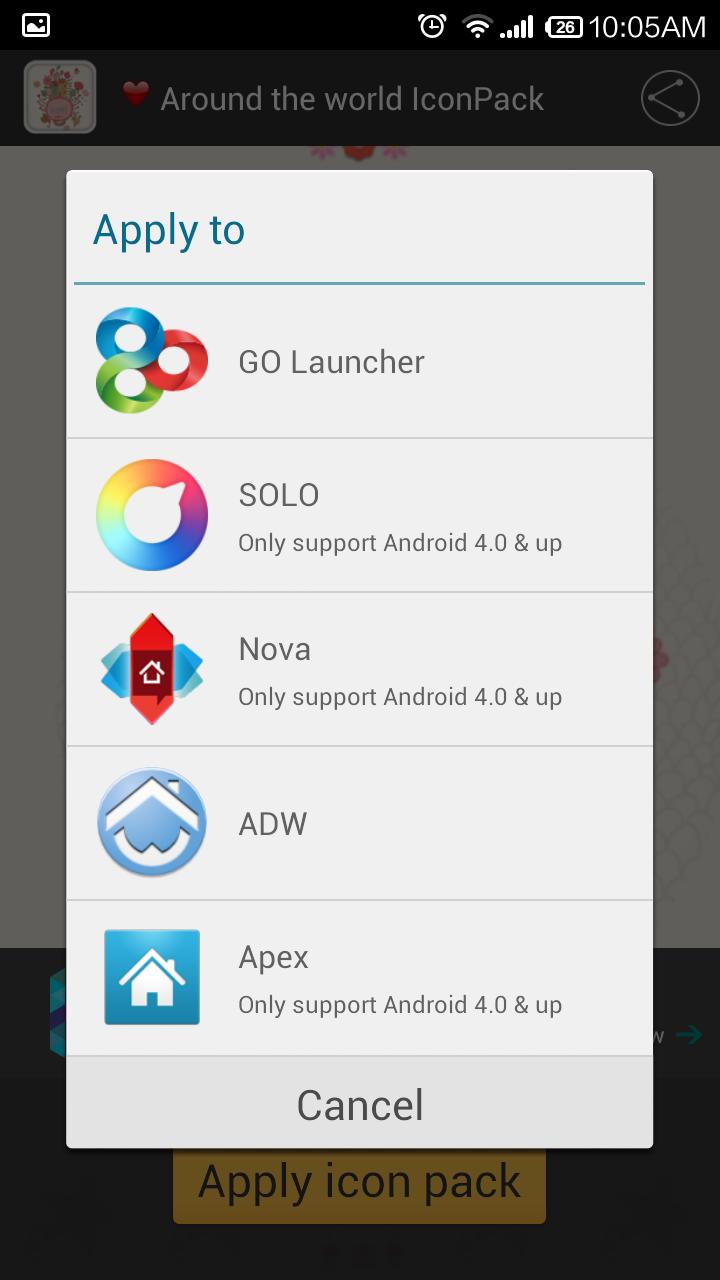 Icon Pack - Around The World