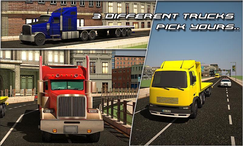 Heavy Truck Trailer Transport