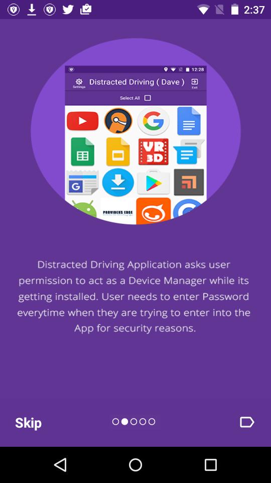 Distracted Driving ( DAVE )