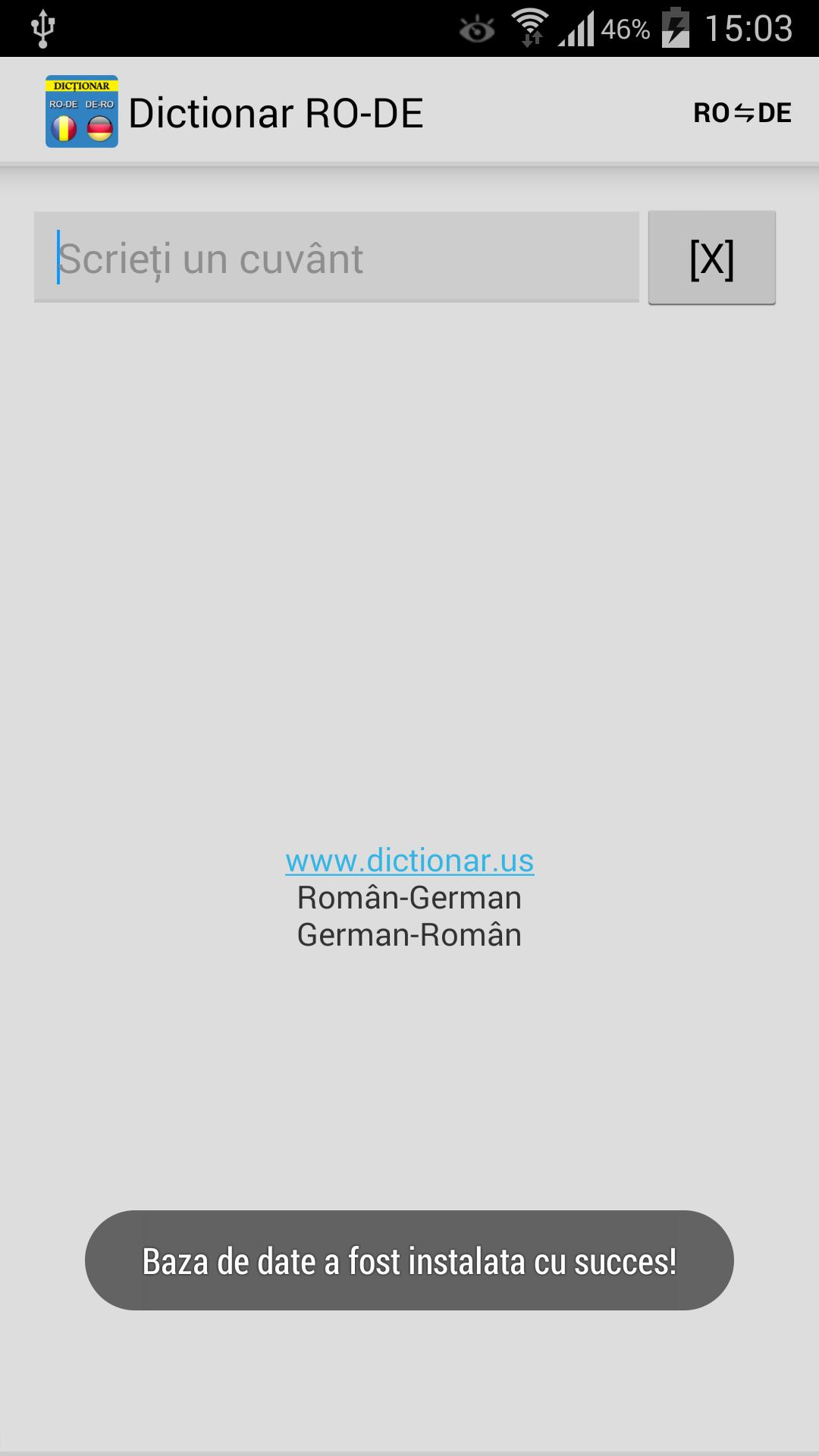 Dictionar German Roman
