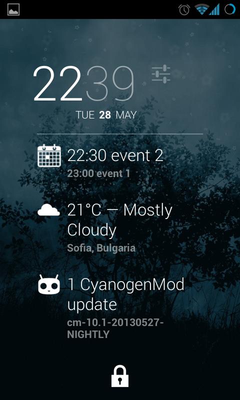 DashClock Agenda