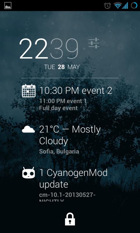 DashClock Agenda