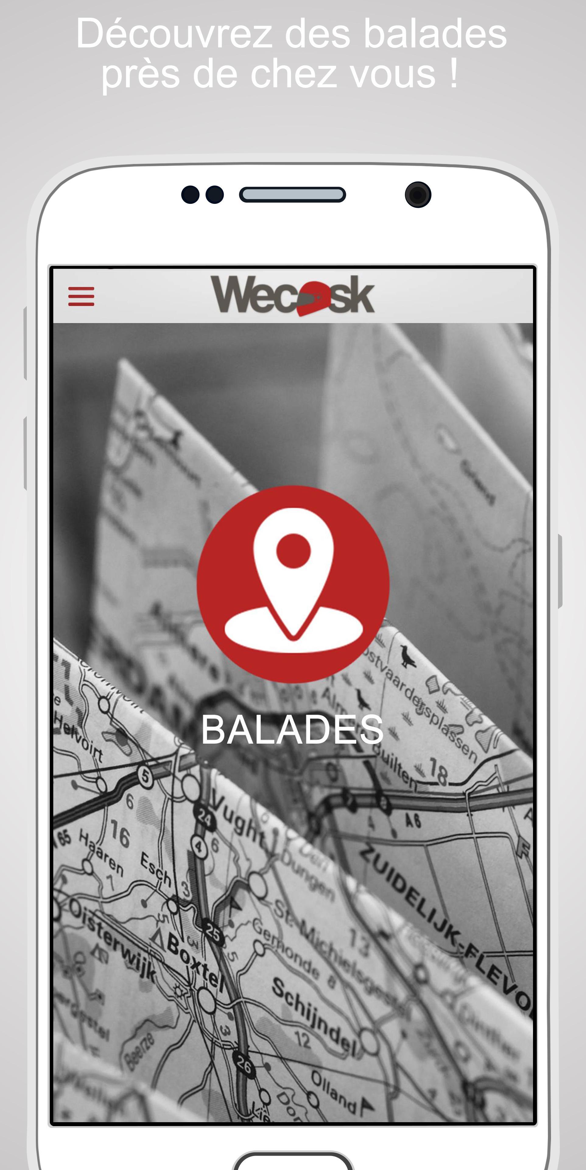 Wecask, l'app moto