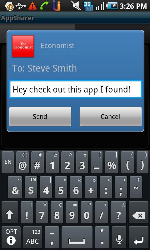 App Sharer for Thrutu