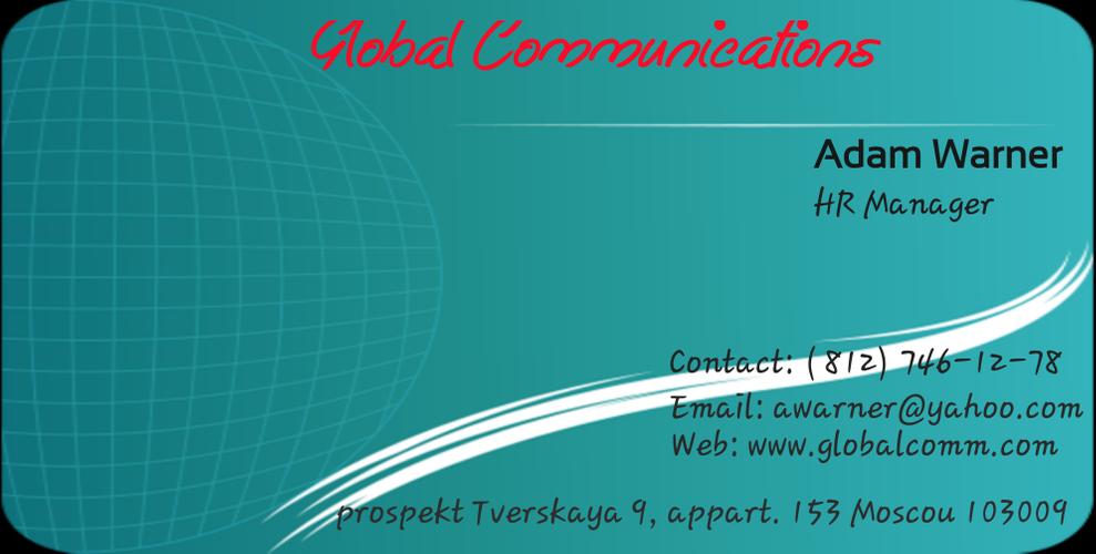 Visiting Cards Maker