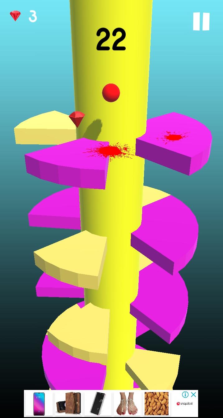 Halix Tower Bounce Ball