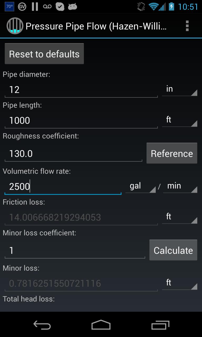 Water Project Calculator
