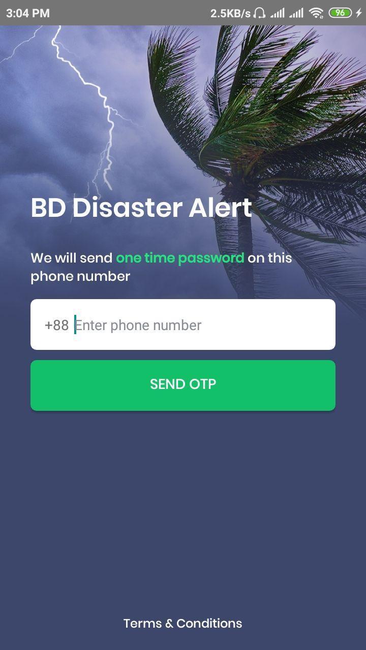 Disaster Alert for BD
