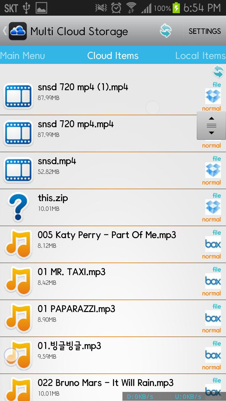 Multi Cloud Storage Prototype!